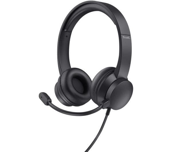 TRUST Ayda PC USB Headset - Black
