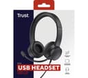 TRUST Ayda PC USB Headset - Black thumbnail 3