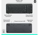 Logitech K250 Wireless Keyboard Graphite thumbnail 3