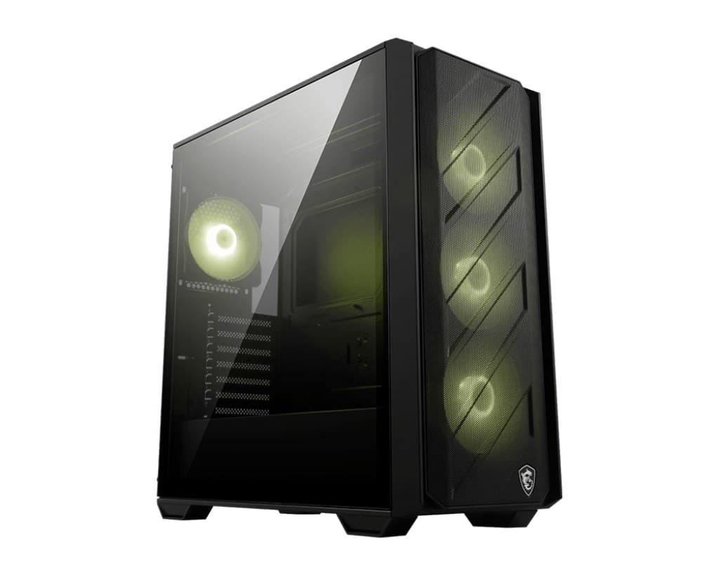 MSI MAG FORGE 330R AIRFLOW computer case Midi Tower Black, Transparent - Image 1