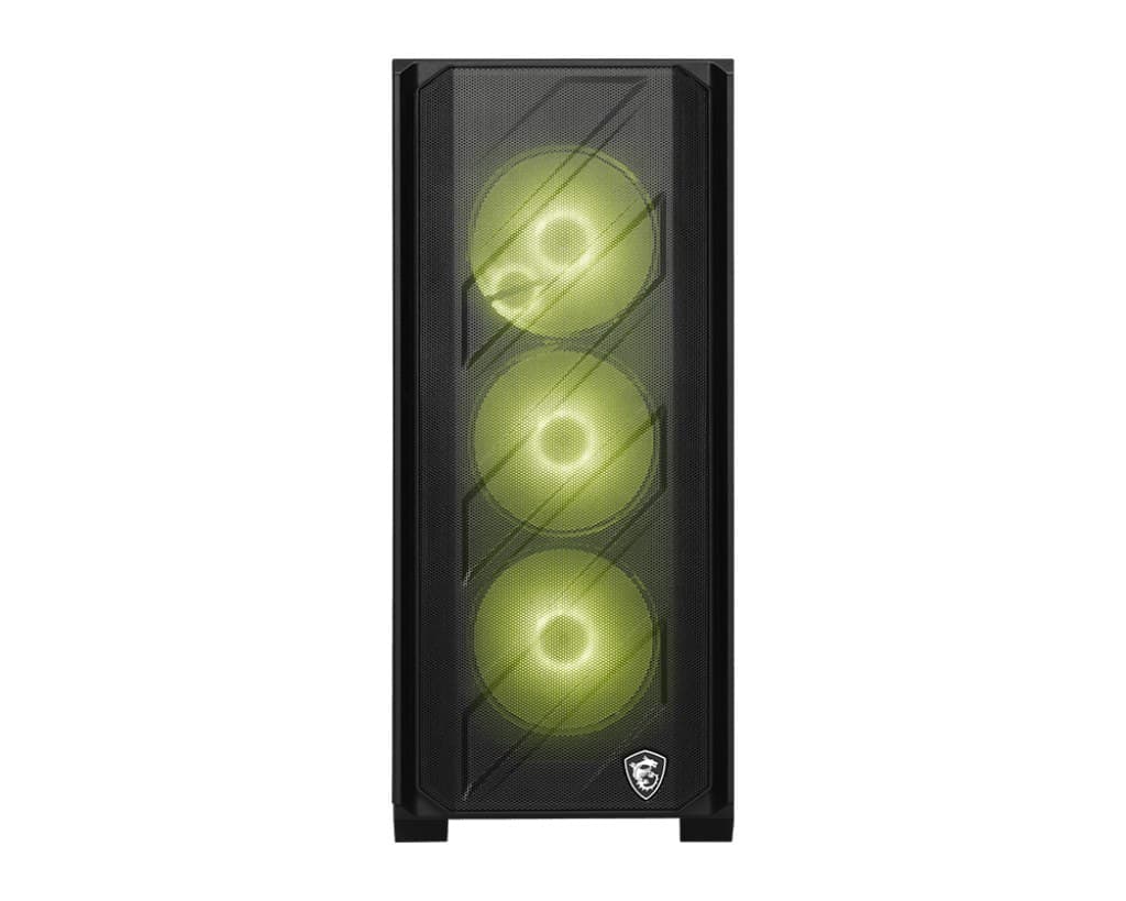 MSI MAG FORGE 330R AIRFLOW computer case Midi Tower Black, Transparent - Image 3