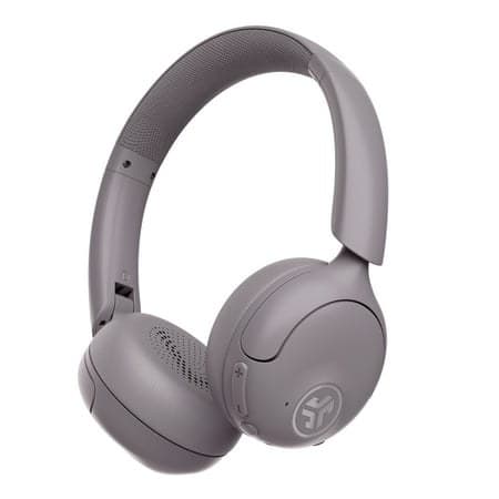 JLab GO Lux Active Noise Cancelling Headphones  On Ear  70+ Bluetooth Playtime  Mauve - Image 2
