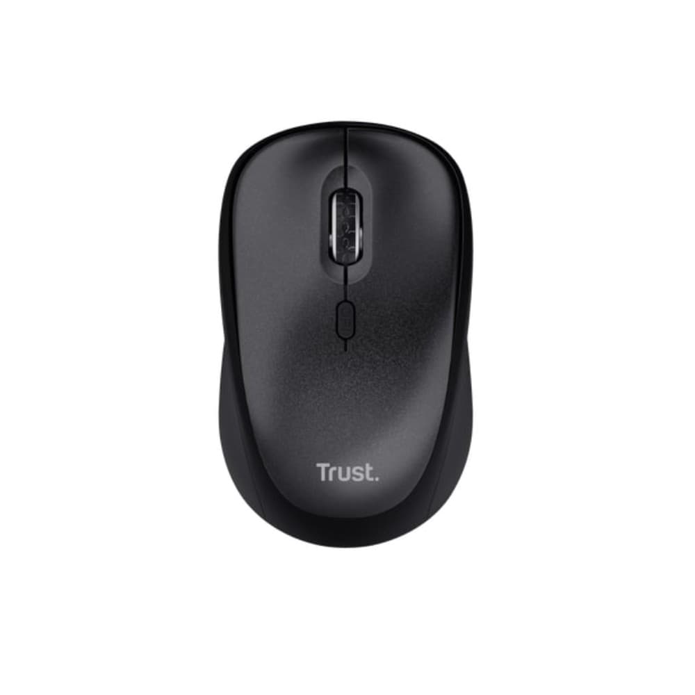 Trust TM-201 Right-hand 1600 DPI RF Wireless Optical Mouse - Black - Image 3