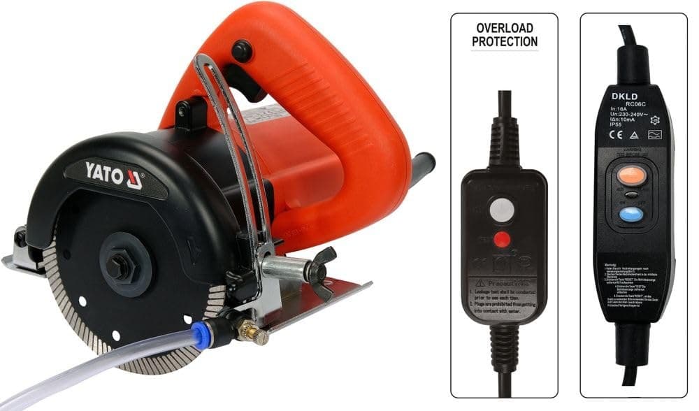 Yato Tiles Cutter 125MM 1400W Wet&Dry - Black - Image 4