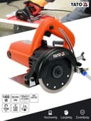 Yato Tiles Cutter 125MM 1400W Wet&Dry - Black thumbnail 5