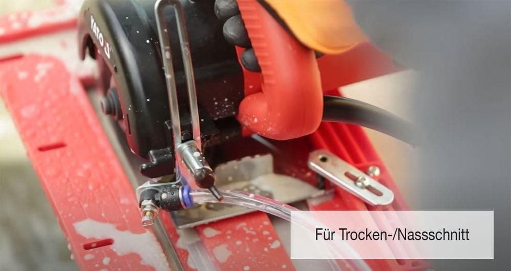 Yato Tiles Cutter 125MM 1400W Wet&Dry - Black - Image 8
