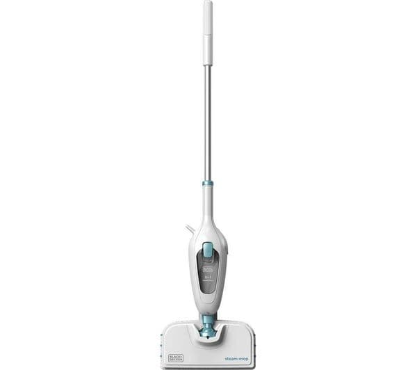 BLACK + DECKER FSMH13E5-GB Steam Mop - White & Blue
