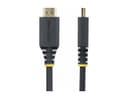 StarTech HDMI2CABLE-4K60-150C 1.5m HDMI Cable Black thumbnail 3