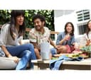 BOSE Portable Wireless Multi-room Home Smart Speaker with Google Assistant & Amazon Alexa - Silver thumbnail 4
