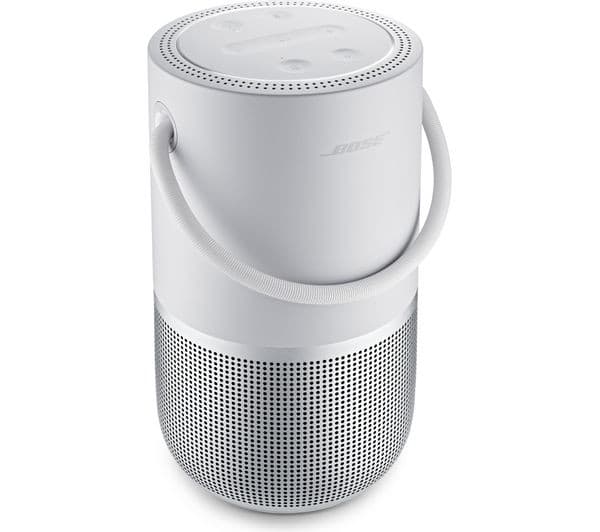 BOSE Portable Wireless Multi-room Home Smart Speaker with Google Assistant & Amazon Alexa - Silver - Image 9