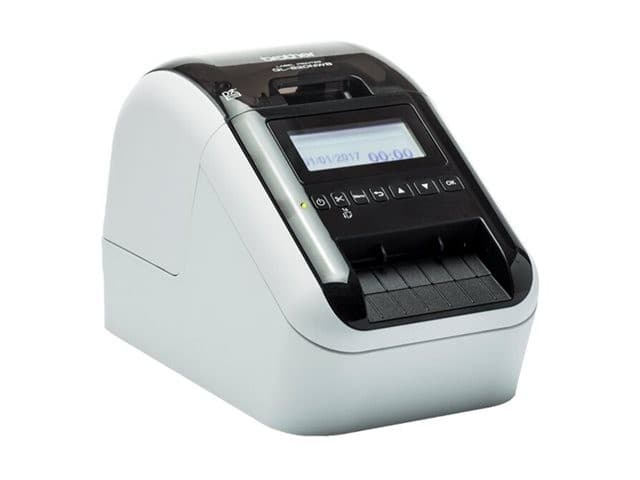 Brother QL-820NWBc Wireless Label Printer, Direct Thermal, USB/LAN/Wi-Fi/Bluetooth - Black/White - Image 4