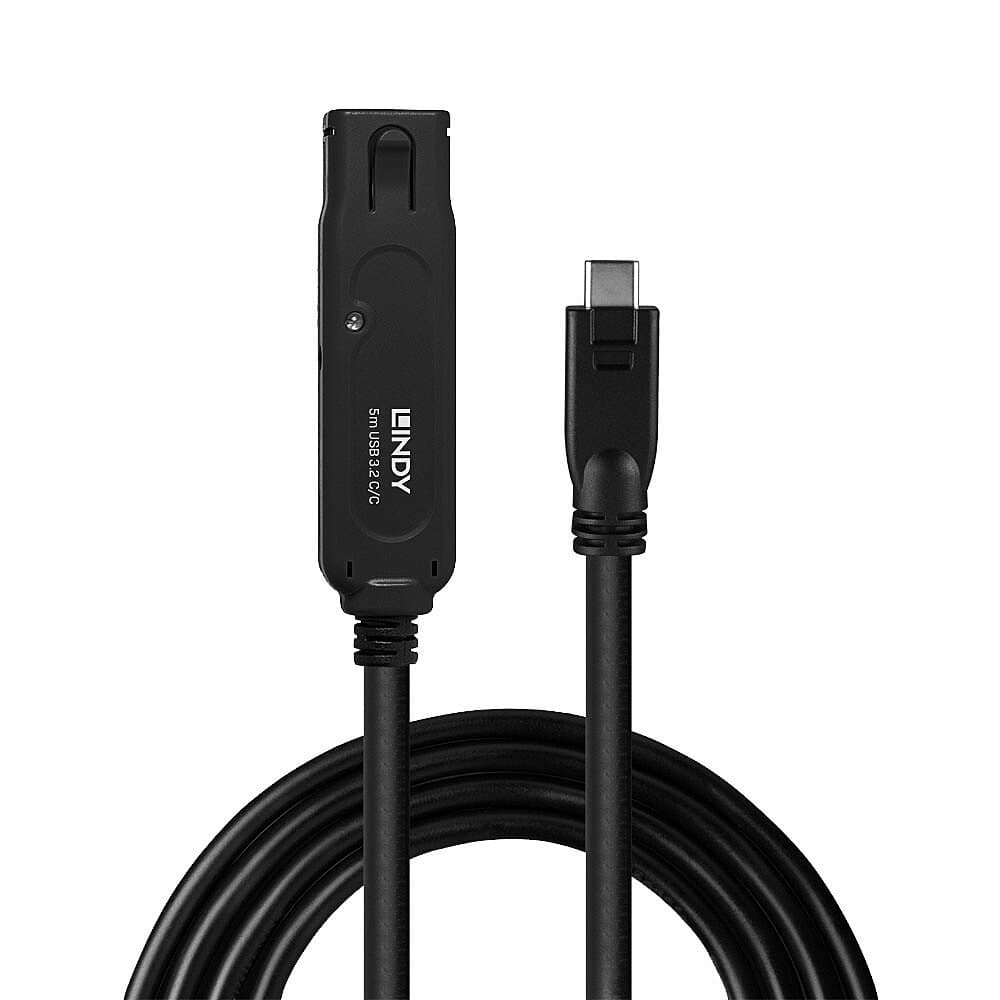 Lindy 43405 USB cable USB 3.2 Gen 2 (3.1 Gen 2) 5 m USB C 10 Gbit/s Black - Image 2