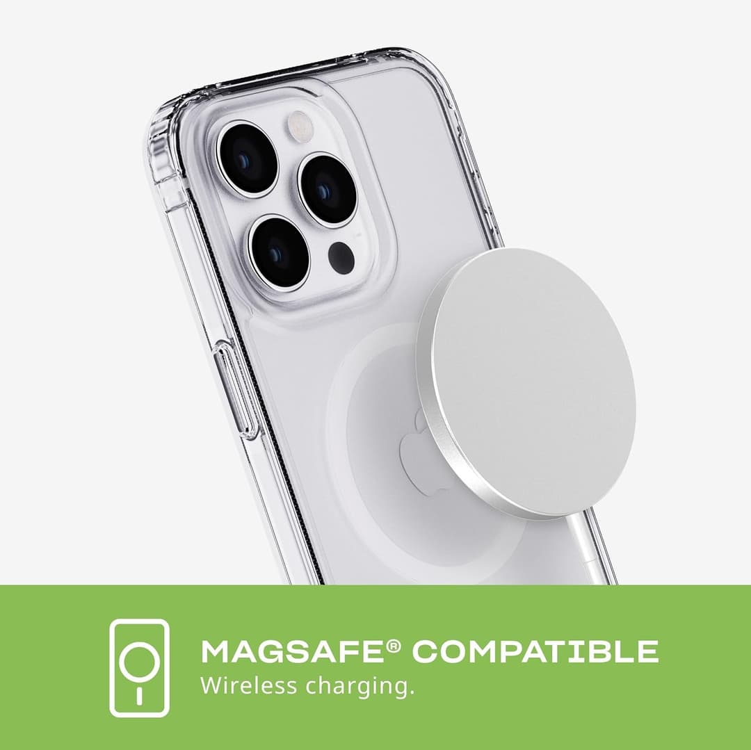 Tech21 Evo Clear MagSafe Case for iPhone 15 Pro Max - Image 5