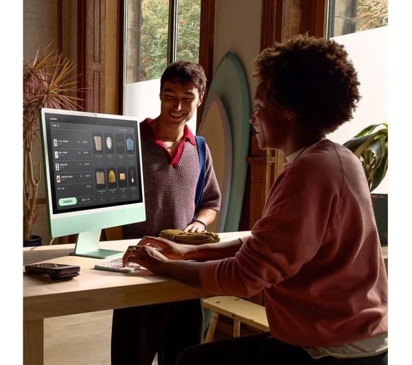 APPLE iMac 4.5K 24" (2024) - M4, 256 GB SSD, Nano‑texture glass, Silver - Image 8
