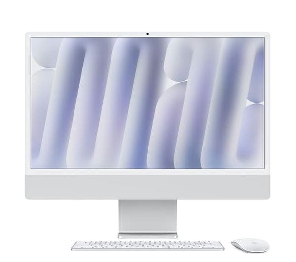 APPLE iMac 4.5K 24" (2024) - M4, 256 GB SSD, Nano‑texture glass, Silver - Image 10