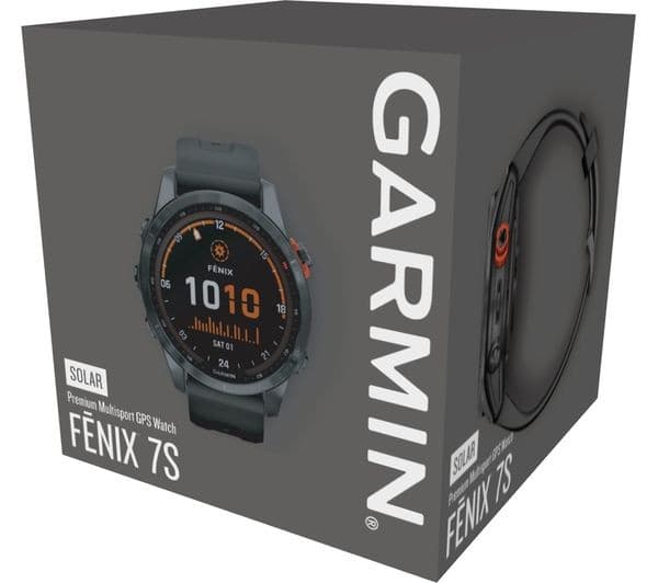 GARMIN fenix 7S Solar - Slate Grey & Black, 42 mm - Image 2