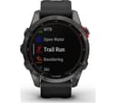 GARMIN fenix 7S Solar - Slate Grey & Black, 42 mm thumbnail 3