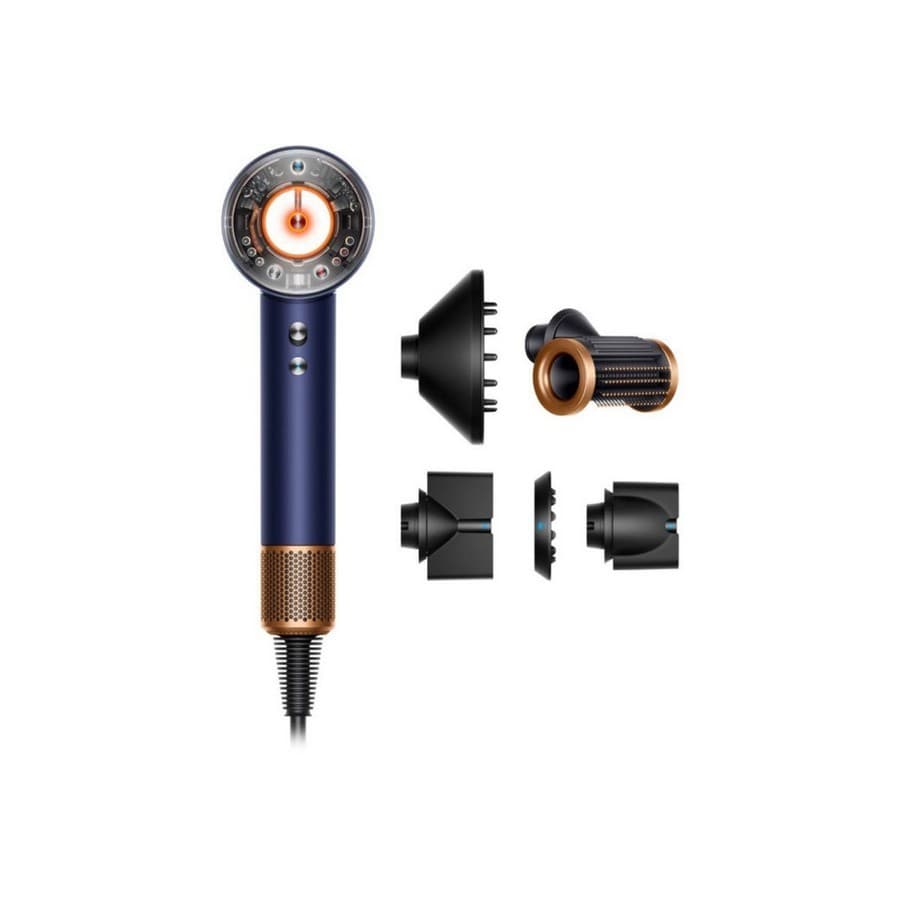 Dyson Supersonic Nural™ hair dryer - Straight+Wavy Prussian blue & Rich copper