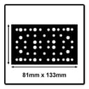 Mirka Pad Saver 81x133mm Hook & Loop Sanding Disc Backing Pads - Black thumbnail 3