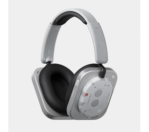 Nothing Headphone (1) Wireless Bluetooth Noise-Cancelling Over-Ear Headphones - White