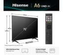 Hisense 75" A6Q 4K thumbnail 3