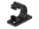 StarTech CBMCC2 Cable Management Clips Black thumbnail 2