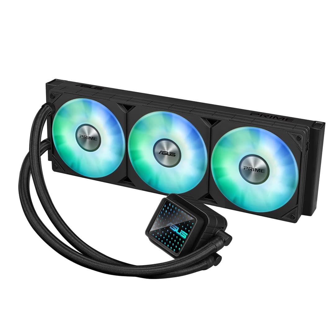 ASUS Prime LC 360 ARGB 360mm AIO Liquid CPU Cooler with 3x 120mm ARGB Fans - Black - Image 9