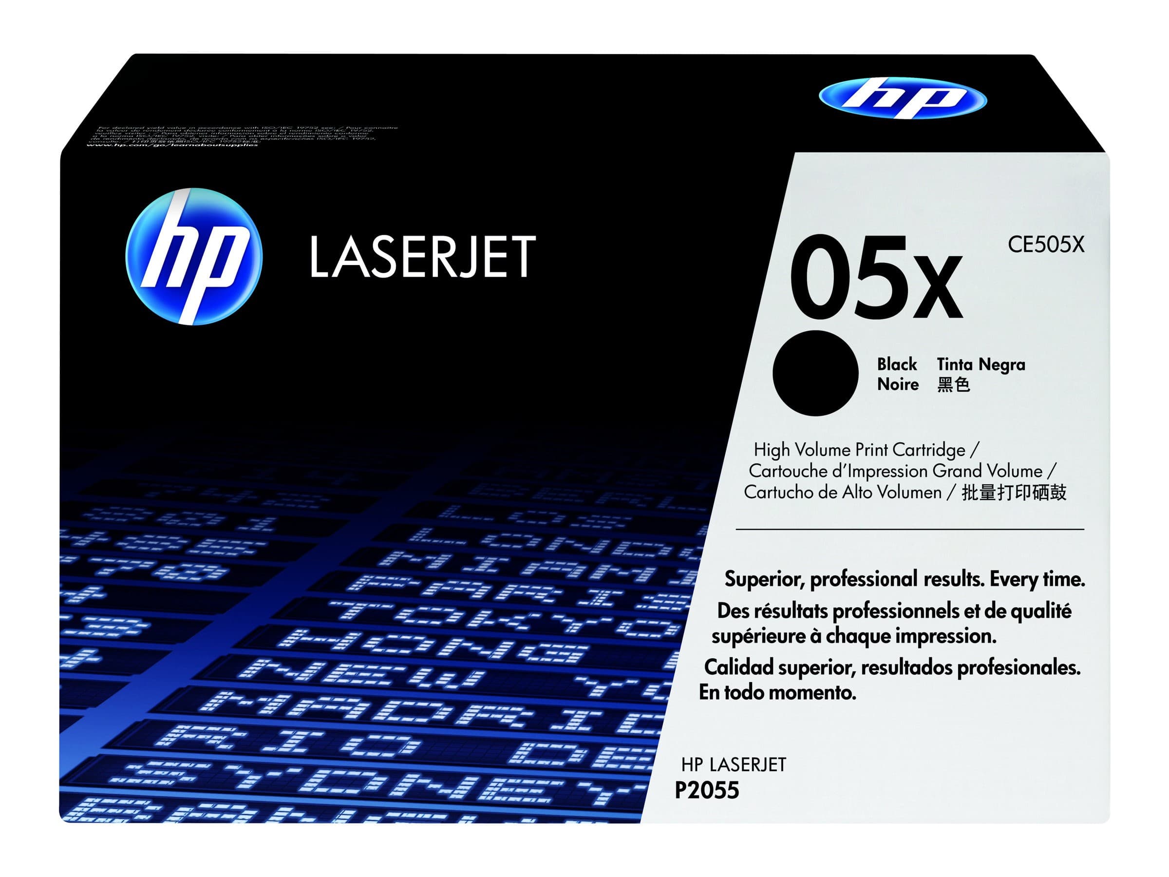 HP 05X CE505X Original HP High Yield LaserJet Toner Cartridge - Black