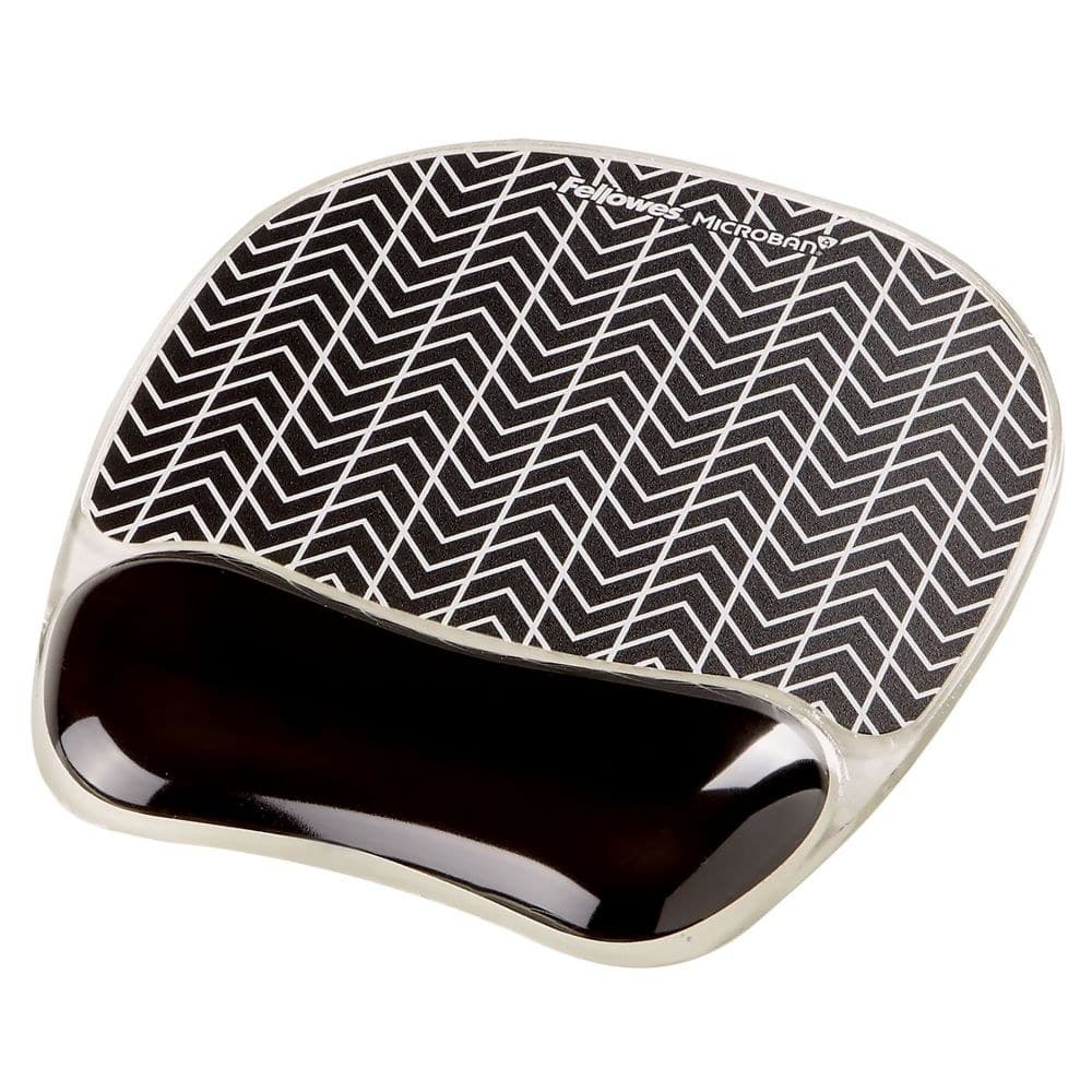 Fellowes Gel Mouse Pad - Chevron