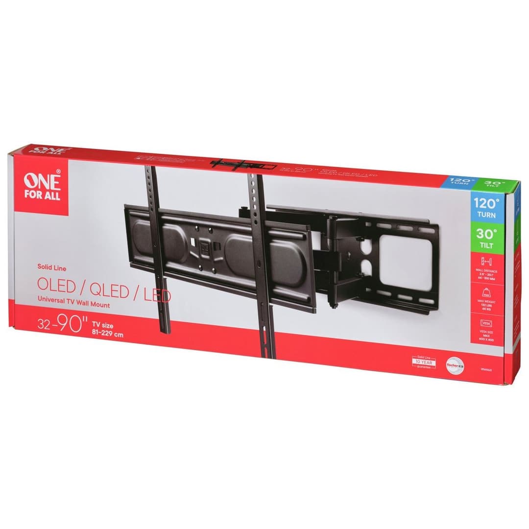 One For All WM4661 32 – 90in Tilt And Swivel TV Wall Bracket - Image 6