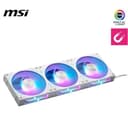 MSI MPG EZ120 ARGB 120mm Case Fan Triple Pack - White thumbnail 3