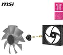MSI MPG EZ120 ARGB 120mm Case Fan Triple Pack - White thumbnail 5