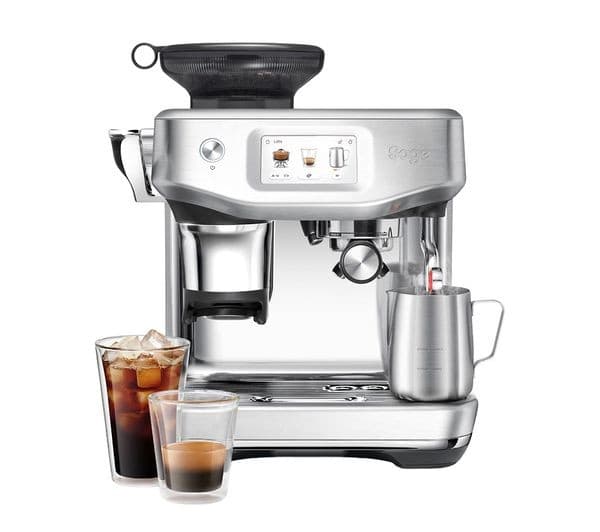 SAGE the Barista Touch Impress SES882 Bean to Cup Coffee Machine - Stainless Steel - Image 1