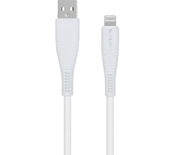 SILVERLABEL Lightning Cable 1m White - Image 1