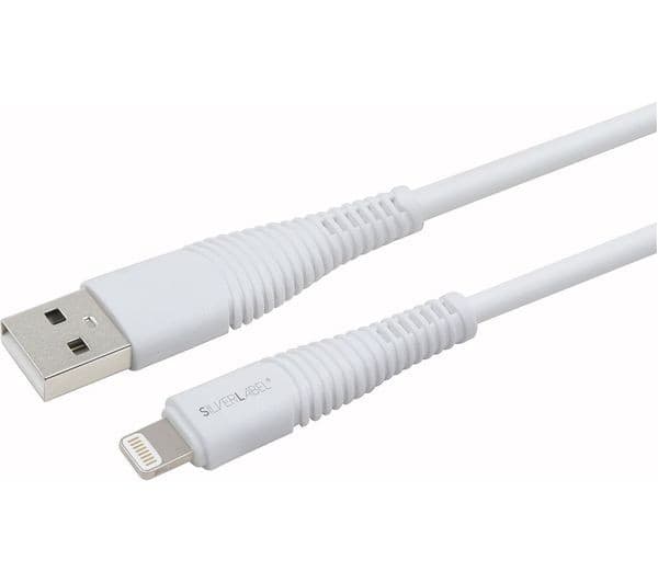SILVERLABEL Lightning Cable 1m White - Image 2