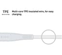 SILVERLABEL Lightning Cable 1m White thumbnail 4