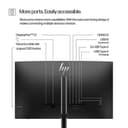 HP Series 5 Pro 524pf LED Monitor - Black thumbnail 8
