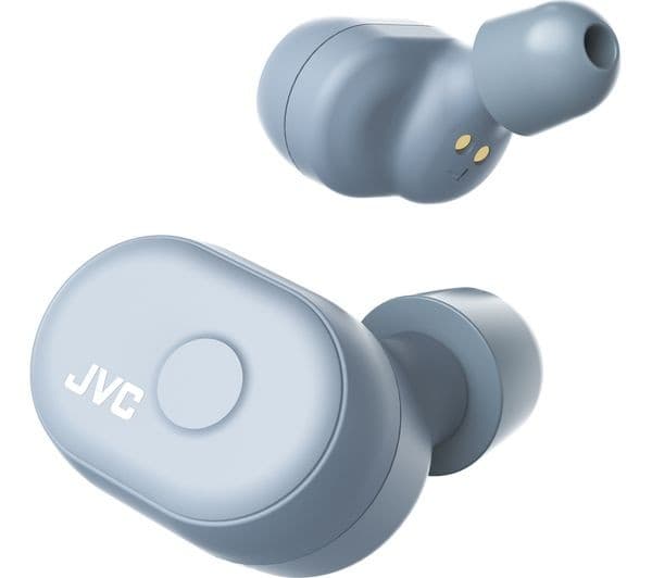 JVC HA-A10T-H-U True Wireless Bluetooth Earphones with Memory Foam Earpieces - Grey - Image 7