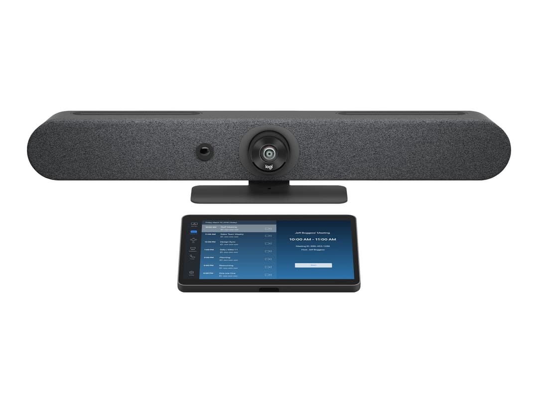Logitech For Zoom Rooms Appliances Small Room - video conferencing kit - power adapter included - Image 1