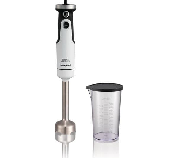 MORPHY RICHARDS Total Control 402050 Hand Blender - White - Image 1