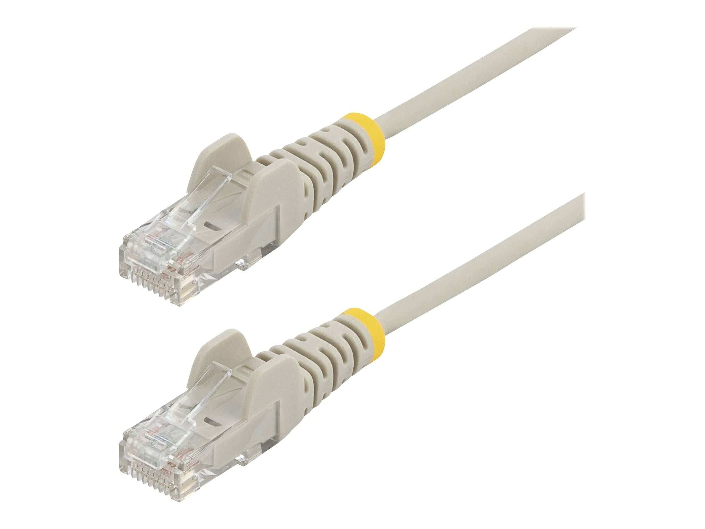 StarTech N6PAT150CMGRS Slim Snagless CAT 6 UTP Patch Cable 1.5m Grey