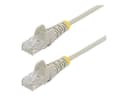 StarTech N6PAT150CMGRS Slim Snagless CAT 6 UTP Patch Cable 1.5m Grey thumbnail 3
