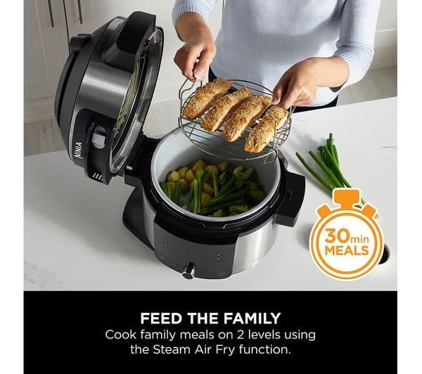 Ninja Foodi OL550UK 11-in-1 Multicooker Black - Image 2