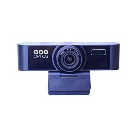 Huddlecam PTZOpticsWebcamv2 1080p Usb Webcam | 80 Hfov | 1920x1080 | 30fps | Dual Microphones | Usb 2.0 [black] Version 2; Warranty: 5 Year - Image 1
