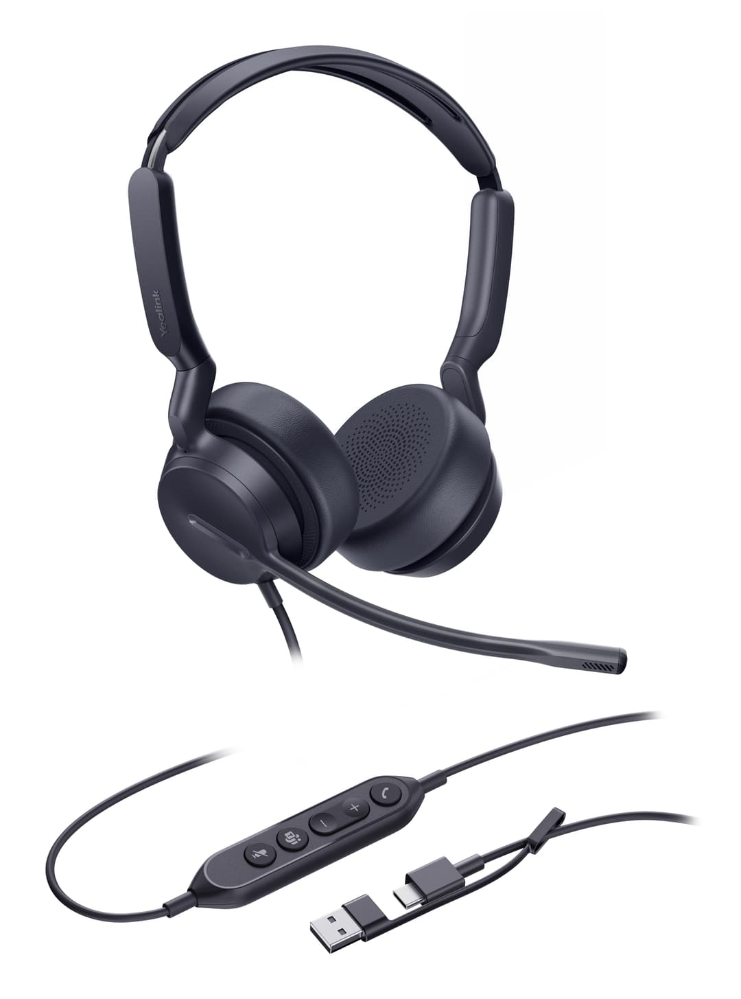 Yealink UH42 Dual Teams USB-C/A Headset - Image 1