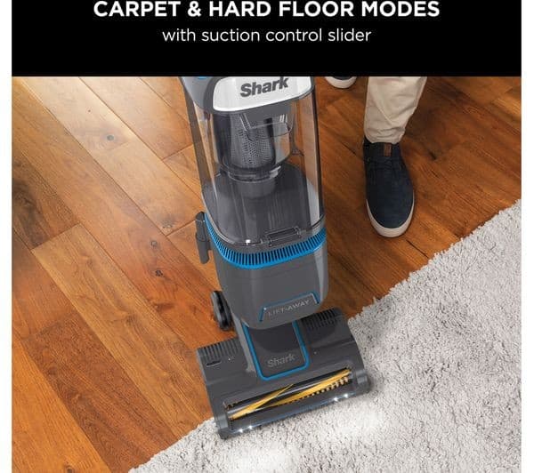 SHARK Anti Hair Wrap NZ710UK Upright Bagless Vacuum Cleaner - Blue - Image 3