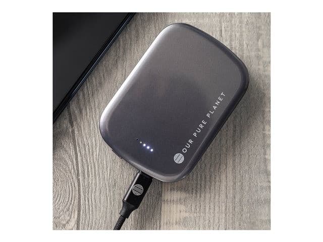 Our Pure Planet 10000mAh Magnetic Power Bank Grey - Image 3