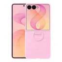Samsung Official Silicone Ring Magnet Case for Galaxy Z Flip8 - Pink thumbnail 1