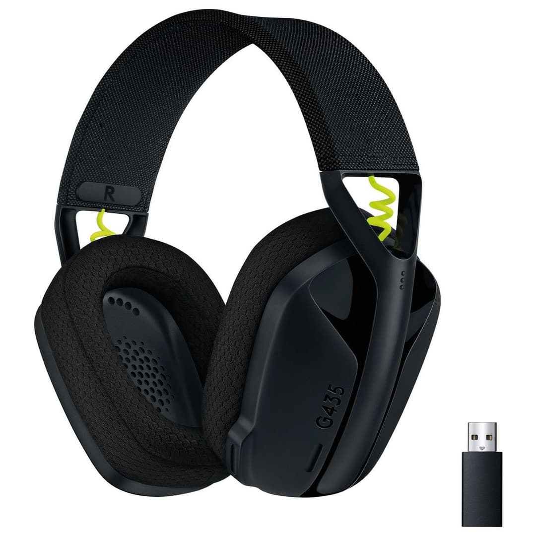 Logitech G435 Wireless PS5, PS4, Switch, PC Headset - Black - Image 1