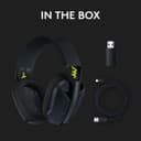 Logitech G435 Wireless PS5, PS4, Switch, PC Headset - Black thumbnail 9